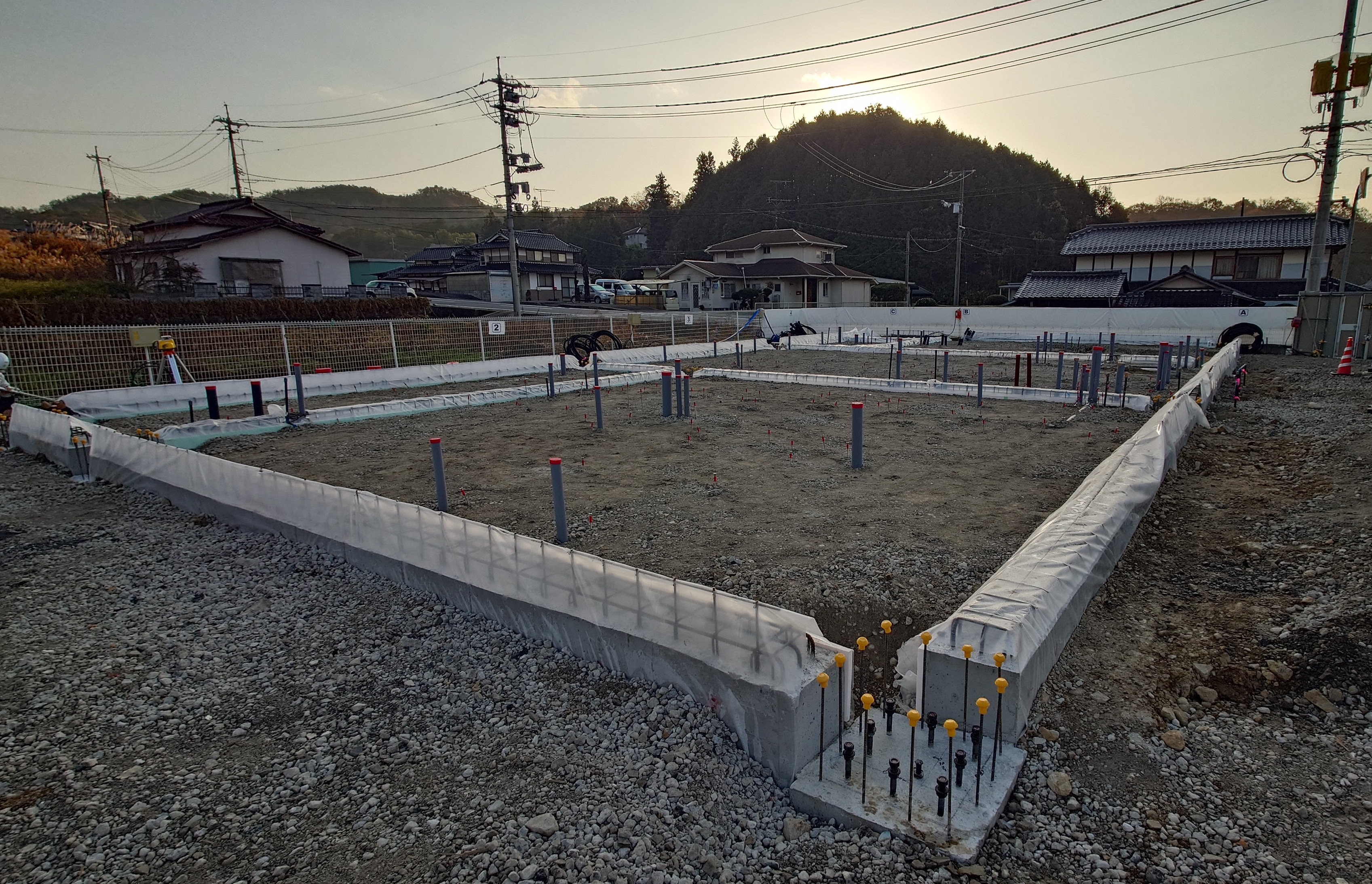 建方前の現場写真